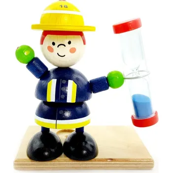 Výuková hračka Hess Přesýpací hodiny Fred pro měření doby čištění zubů