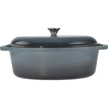 pekáč Pro-Tech shop Litinový pekáč se smaltovaným povrchem 32 cm Blue