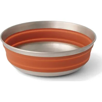 Kempingové nádobí Turistická miska Sea to Summit Detour SL Steel Colla Bowl Medium - brown