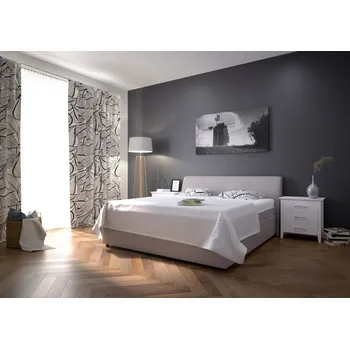 Matrace Merkur 160x200 cm šedá, pěnová matrace Selene 160x200 cm šedá