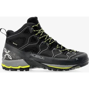 Pánská treková obuv Nástupové boty Montura Yaru Cross MID GTX - black/lime green