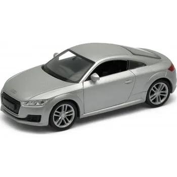 Výuková hračka Welly - Audi TT Coupe (2014) model 1:34 černé