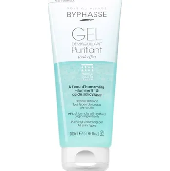BYPHASSE Purifying čisticí gel pro všechny typy pleti 200 ml
