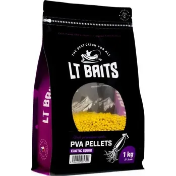 PVA Pelety LT Baits 3mm 1kg Exotic Squid