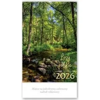 Kalendář Kalendarz 2026 reklamowy Lasy polskie
