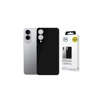 Náhradní kryt pro mobilní telefon 3mk ochranný kryt HARDY MagSilicone pro Samsung Galaxy S25 Edge Black 5903108661294