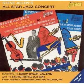 Zahraniční hudba 2CD Steve Allen: Steve Allen's All Star Jazz Concert Vol. 1 & 2 2005