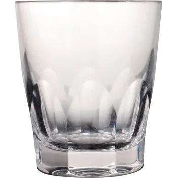 Sklenice Broušená sklenice, Glamour Crystal, 250 ml, 2 ks