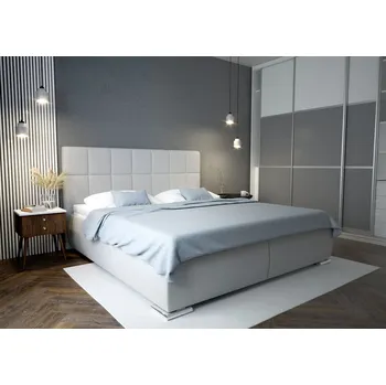 Postel Sanza 180x200 cm šedá, bez matrace 180x200 cm šedá