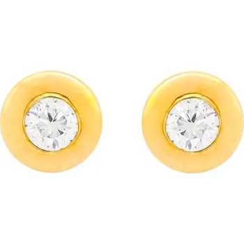 Náušnice Náušnice ze žlutého zlata s diamanty 21ZP2401525