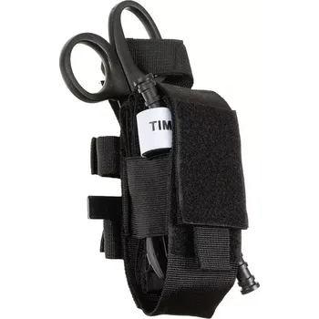 Airsoft Sumka na příslušenství IFAK mini ČERNÁ (Pouzdro určené k upevnění zdravotnických potřeb např. nůžek a turniquetu, možnost upevnění k výstroji či opasku)