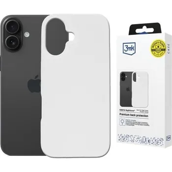 Pouzdro na mobilní telefon 3mk ochranný kryt HARDY MagSilicone pro Apple iPhone 16 Plus White