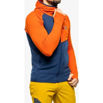 Pánská mikina Rozepínací mikina Mountain Equipment Eclipse Hooded Jacket - medieval/cardinal