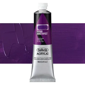 Vodová barva Akrylová barva Holbein Heavy Body - Amethyst Balení: 60 ml