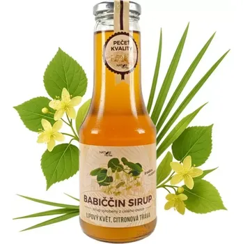 Sirup Babiččin bylinný sirup - Květ lípy s citronovou trávou 500ml