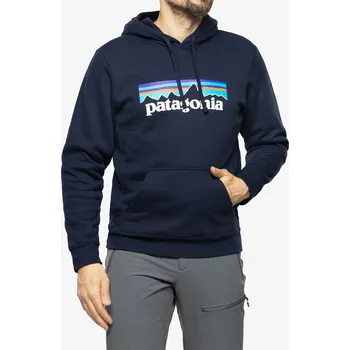 Pánská mikina Mikina s kapucí Patagonia P-6 Logo Uprisal Hoody - new navy