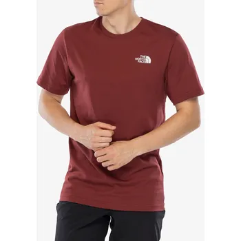 Pánské oblečení Tričko s potiskem The North Face S/S Redbox Tee - sumac/asphalt grey