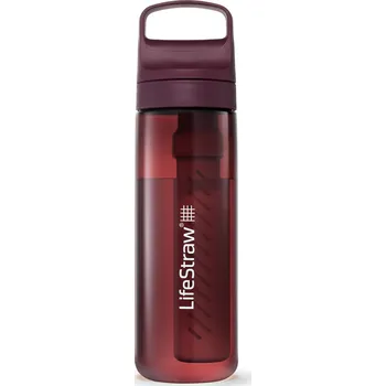 Láhev s filtrem Lifestraw Go 2.0 Water Filter 22 oz (650 ml) - merlot me away