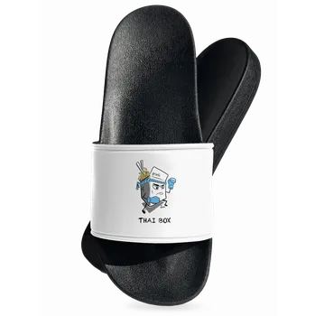 Pánské pantofle Bastard Thai box pantofle White