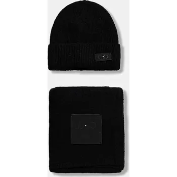 Módní doplněk Čepice a šála Liu Jo 2F5014.M0300 černá 99X, vel. ONE SIZE