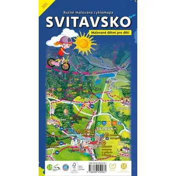 Svitavsko dětem - Ručně malovaná cyklomapa