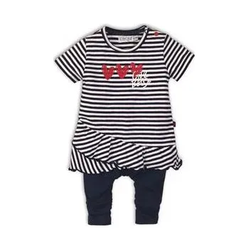 Kojenecká souprava DIRKJE Set 2dílný C-SO SPORTY GIRL BOSS 56 Navy-White