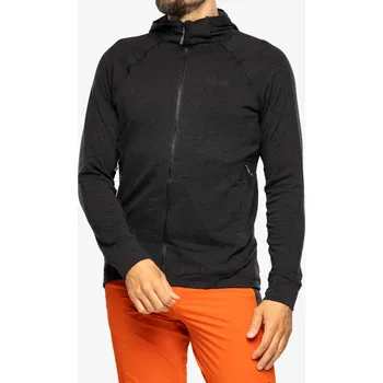 Pánská móda Mikina s kapucí Rab Nexus Hoody - black