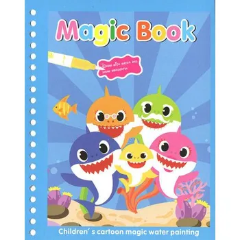 Cizojazyčná kniha Magic book. Małe rekiny