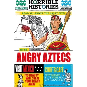 Angry Aztecs - Terry Deary [EN] (2023, Brožovaná, Scholastic)