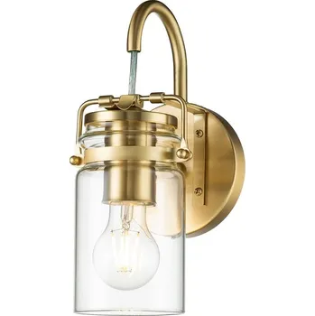 Nástěnné svítidlo Elstead Lighting Brinley nástěnné svítidlo 1x60 W mosaz KL-BRINLEY1-BB