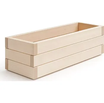 Květináč Ráj dřeva Jacer Květináč 75 x 25 x 22 Dřevěný květináč Zahrada