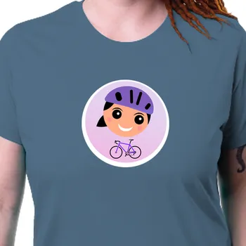 Tričko Cyklisté | Tričko Dívka na kole