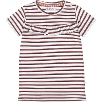 Dívčí šaty DIRKJE Šaty kr. rukáv bílá holka vel.98