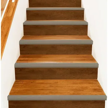 Nášlap na schod Schodové hrany 30 pcs champagne 67 cm Hliník