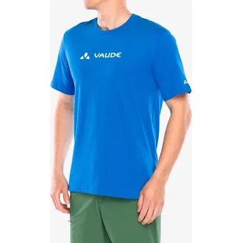 Pánské tričko Bavlněné tričko Vaude Logo T-Shirt II - radiate blue