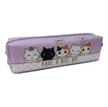 Piórnik tuba mała Kotki fiolet (pl, 2000, Fresh)