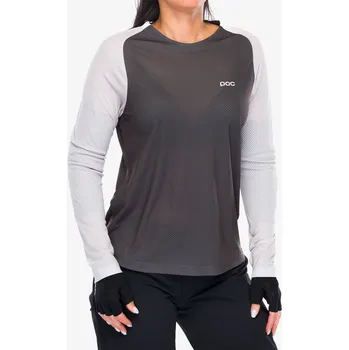 Dámská mikina Cyklistická mikina dámská POC Motion Air L/S Jersey - grey