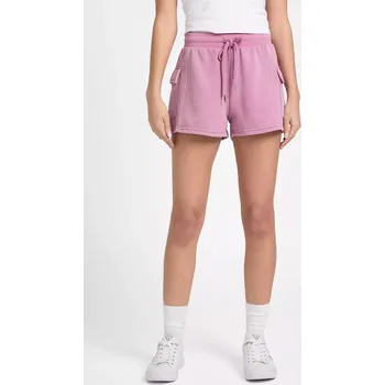 Dámské kraťasy GUESS dámské sportovní kraťasy Nicole růžové XS
