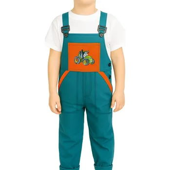 Chlapecké kalhoty TifanTEX Dětské montérky Traktor 104 - 134