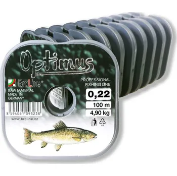 Broline vlasec OPTIMUS pstruh 100m 0,20
