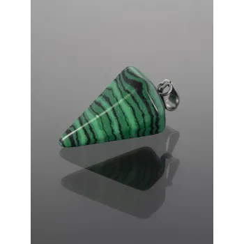 Přívěsek Prosperk Kyvadlo Malachit S1159