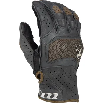 Moto rukavice KLIM Badlands Aero Pro krátké rukavice Hnědá XS