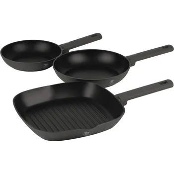 Pánev Berlinger Haus 3-dílná sada pánví s titanovým povrchem, ANTHRACITE 54360 BH/8139