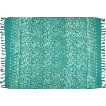 Šátek Šátek sarong Paisley zelený