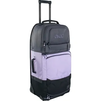 batoh na kolo Evoc World Traveller 125 multicolour carbon grey/purple rose/black