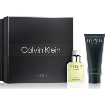 Sprchový gel Calvin Klein Eternity for Men Calvin Klein Eternity for Men toaletní voda 50 ml + Calvin Klein Eternity for Men mycí gel na tělo a vlasy 100 ml
