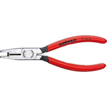 Kleště KNIPEX Lisovací kleště Scotchlok pro konektory s máčenou rukojetí 155 mm 08647
