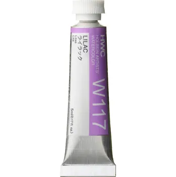 Vodová barva Akvarelová barva Holbein 5ml - fialová Barva: W117 - Lilac