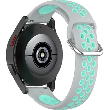 Příslušenství k chytrým hodinkám eses Sportovní silikonový řemínek s provlékáním - Šedo mátový, 22 mm