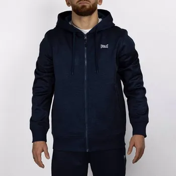 Pánská mikina pánská mikina EVERLAST - NAVY - XL (Everlast Zip Poly Hoodie)